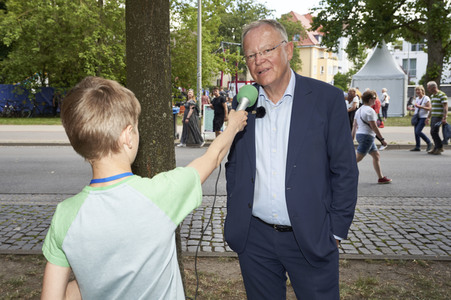 Stephan Weil beim Tag der Niedersachen in Hannover