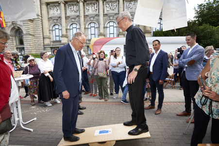 Stephan Weil beim Tag der Niedersachen in Hannover