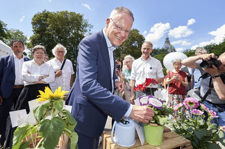 Stephan Weil beim Tag der Niedersachen in Hannover