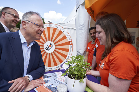 Stephan Weil beim Tag der Niedersachen in Hannover