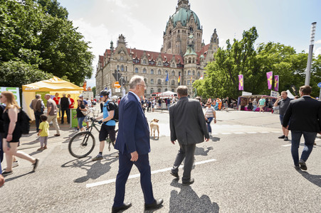 Stephan Weil beim Tag der Niedersachen in Hannover