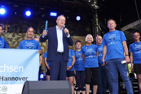 Stephan Weil beim Tag der Niedersachen in Hannover