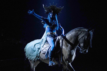 Pferdeshow 'Cavalluna - Die Legende der Wüste' in Erfurt