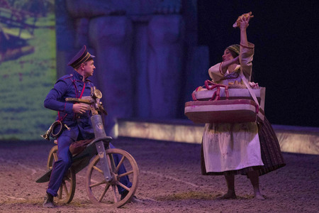 Pferdeshow 'Cavalluna - Die Legende der Wüste' in Erfurt