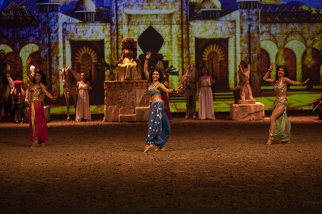 Pferdeshow 'Cavalluna - Die Legende der Wüste' in Erfurt