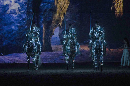 Pferdeshow 'Cavalluna - Die Legende der Wüste' in Erfurt