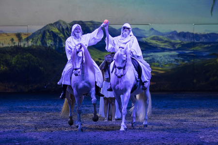 Pferdeshow 'Cavalluna - Die Legende der Wüste' in Erfurt