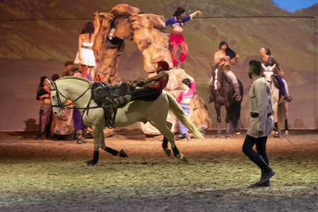 Pferdeshow 'Cavalluna - Die Legende der Wüste' in Erfurt