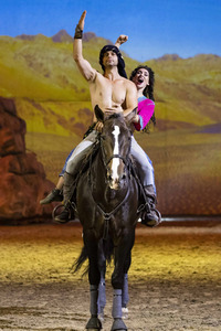 Pferdeshow 'Cavalluna - Die Legende der Wüste' in Erfurt
