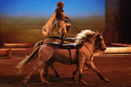 Pferdeshow 'Cavalluna - Die Legende der Wüste' in Erfurt