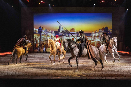 Pferdeshow 'Cavalluna - Die Legende der Wüste' in Erfurt