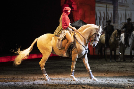 Pferdeshow 'Cavalluna - Die Legende der Wüste' in Erfurt