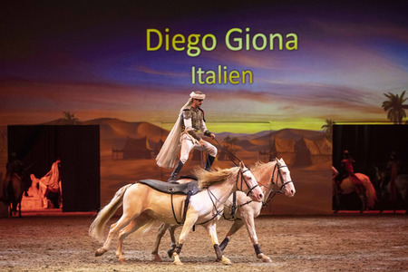 Pferdeshow 'Cavalluna - Die Legende der Wüste' in Erfurt