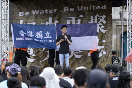 Demonstration zum 3 Jahrestag des Beginns der Honkong-Proteste in London