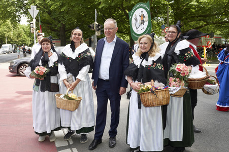 Trachtenumzug zum Tag der Niedersachsen 2022 in Hannover