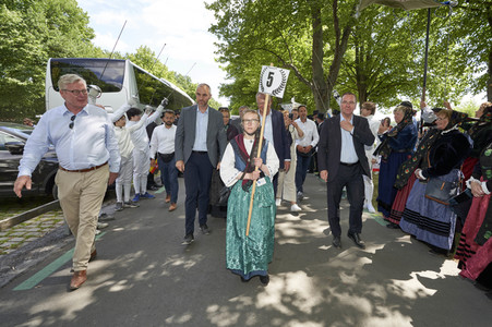 Trachtenumzug zum Tag der Niedersachsen 2022 in Hannover