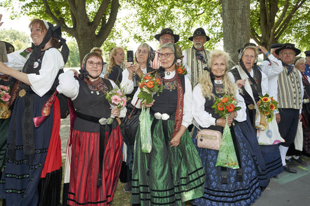 Trachtenumzug zum Tag der Niedersachsen 2022 in Hannover