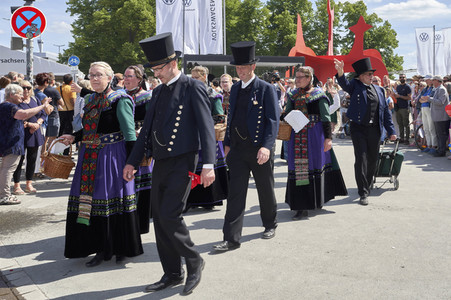 Trachtenumzug zum Tag der Niedersachsen 2022 in Hannover