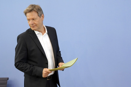 Bundespressekonferenz Gesetzesentwürfe in Berlin