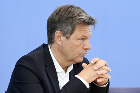 Bundespressekonferenz Gesetzesentwürfe in Berlin
