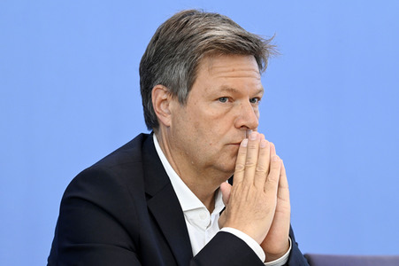 Bundespressekonferenz Gesetzesentwürfe in Berlin