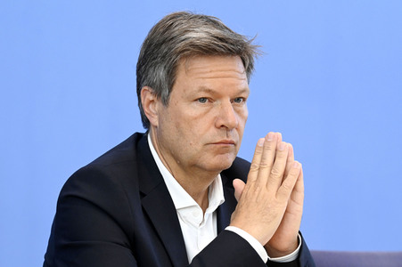 Bundespressekonferenz Gesetzesentwürfe in Berlin