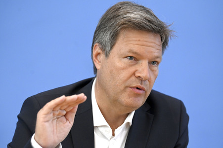 Bundespressekonferenz Gesetzesentwürfe in Berlin