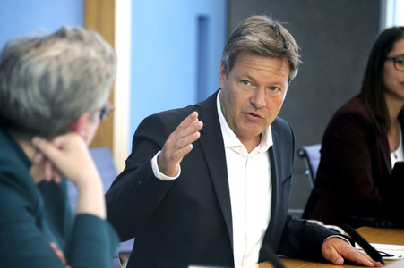 Bundespressekonferenz Gesetzesentwürfe in Berlin