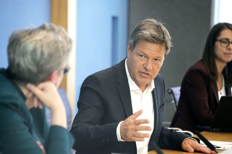 Bundespressekonferenz Gesetzesentwürfe in Berlin