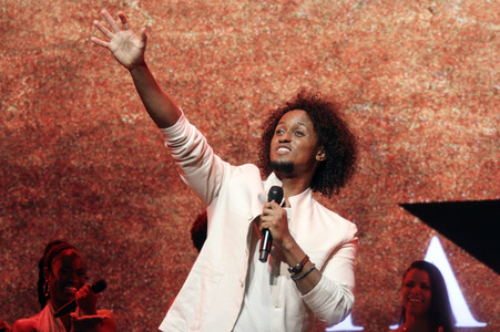 Musicalpräsentation 'Hamilton' in Hamburg