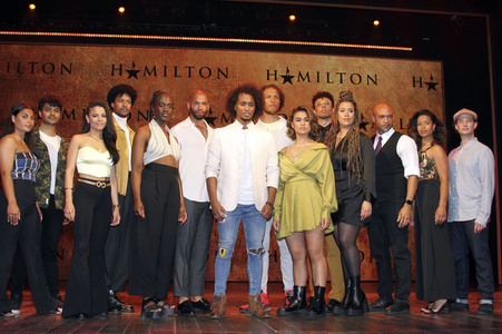 Musicalpräsentation 'Hamilton' in Hamburg