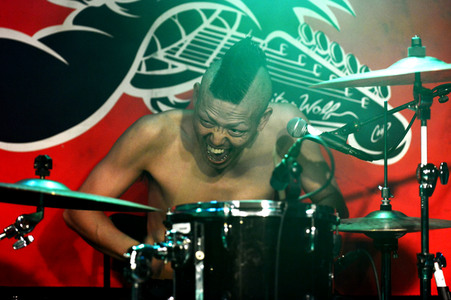 Konzert von Guitar Wolf in Hannover