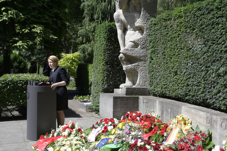 Gedenkveranstaltung der Bundesregierung zum 69. Jahrestag der Volkserhebung in Berlin