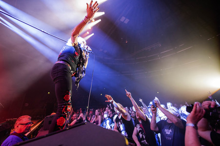 Konzert von Michael Monroe in Zwickau