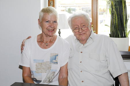 Geburtstagsfeier zum 95. Geburtstag von Lutz Jahoda in Storkow