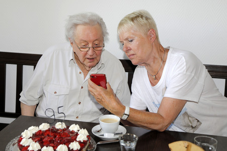 Geburtstagsfeier zum 95. Geburtstag von Lutz Jahoda in Storkow