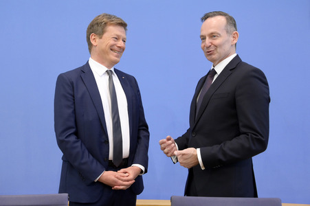 Bundespressekonferenz Zukunft der DB und der Schiene in Berlin