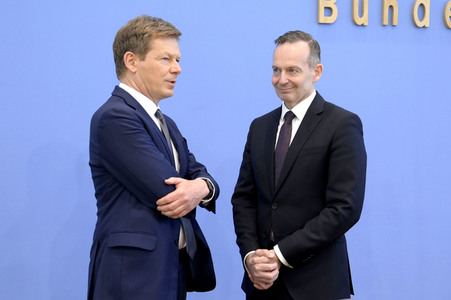 Bundespressekonferenz Zukunft der DB und der Schiene in Berlin