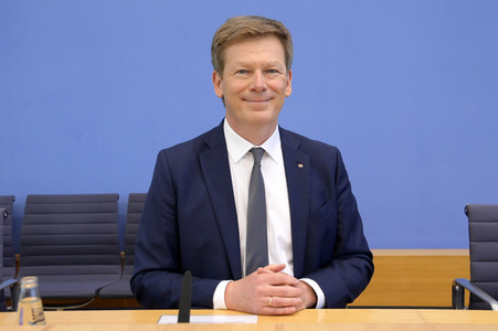 Bundespressekonferenz Zukunft der DB und der Schiene in Berlin