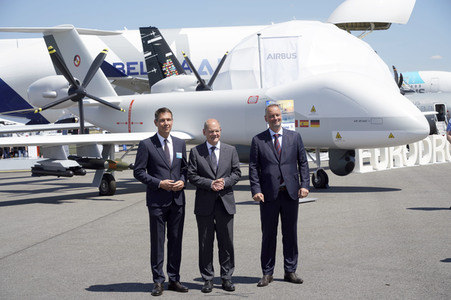 ILA-Eröffnung mit Bundeskanzler Scholz und anschließendem Rundgang in Berlin