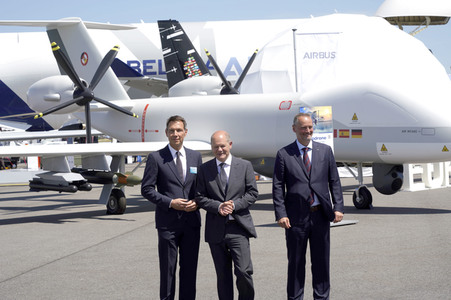 ILA-Eröffnung mit Bundeskanzler Scholz und anschließendem Rundgang in Berlin