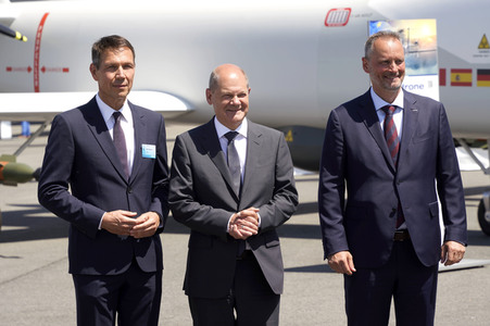 ILA-Eröffnung mit Bundeskanzler Scholz und anschließendem Rundgang in Berlin