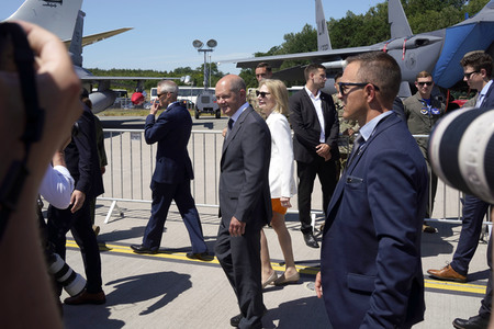 ILA-Eröffnung mit Bundeskanzler Scholz und anschließendem Rundgang in Berlin