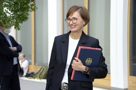Bundespressekonferenz Veröffentlichung des nationalen Bildungsberichts 'Bildung in Deutschland 2022' in Berlin