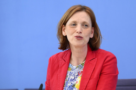 Bundespressekonferenz Veröffentlichung des nationalen Bildungsberichts 'Bildung in Deutschland 2022' in Berlin