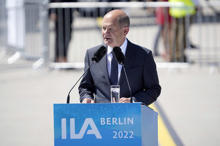 ILA-Eröffnung mit Bundeskanzler Scholz und anschließendem Rundgang in Berlin