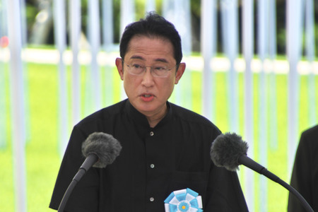 Gedenkfeier zum 76. Jahrestag der Schlacht von Okinawa in Itoman