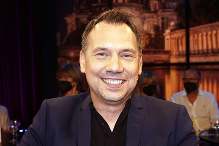 Talkshow 'Riverboat' in Berlin