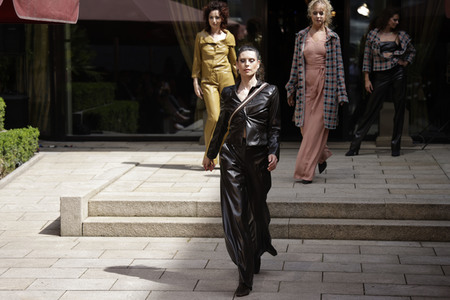 Anja Gockel Fashionshow W 22 auf der Frankfurt Fashion Week AW 2022