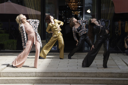 Anja Gockel Fashionshow W 22 auf der Frankfurt Fashion Week AW 2022